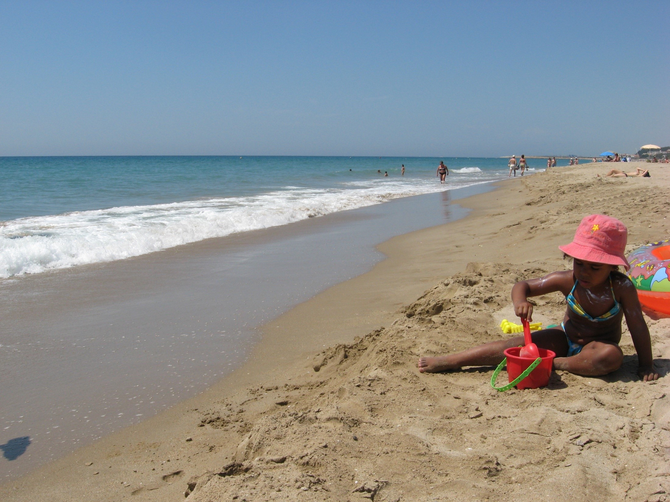 Mediterranean beach near Villa Habana