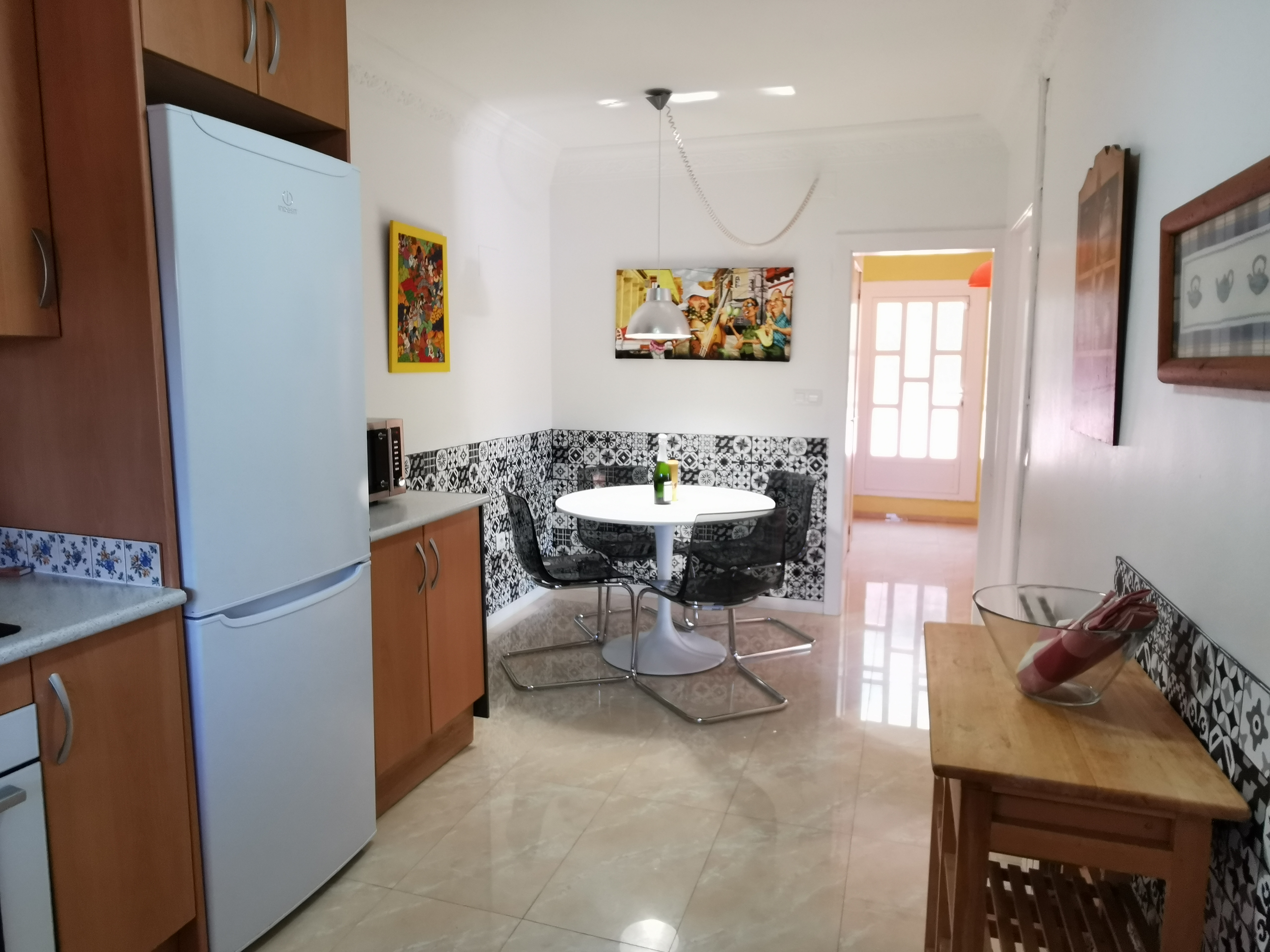 Fully equipped kitchen at Villa Habana